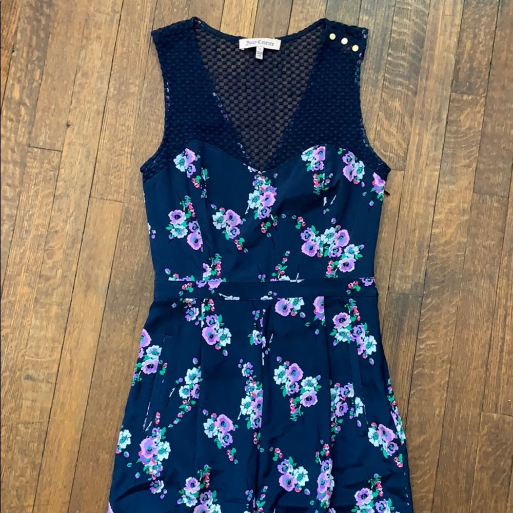 Floral Juicy Couture Junpsuit